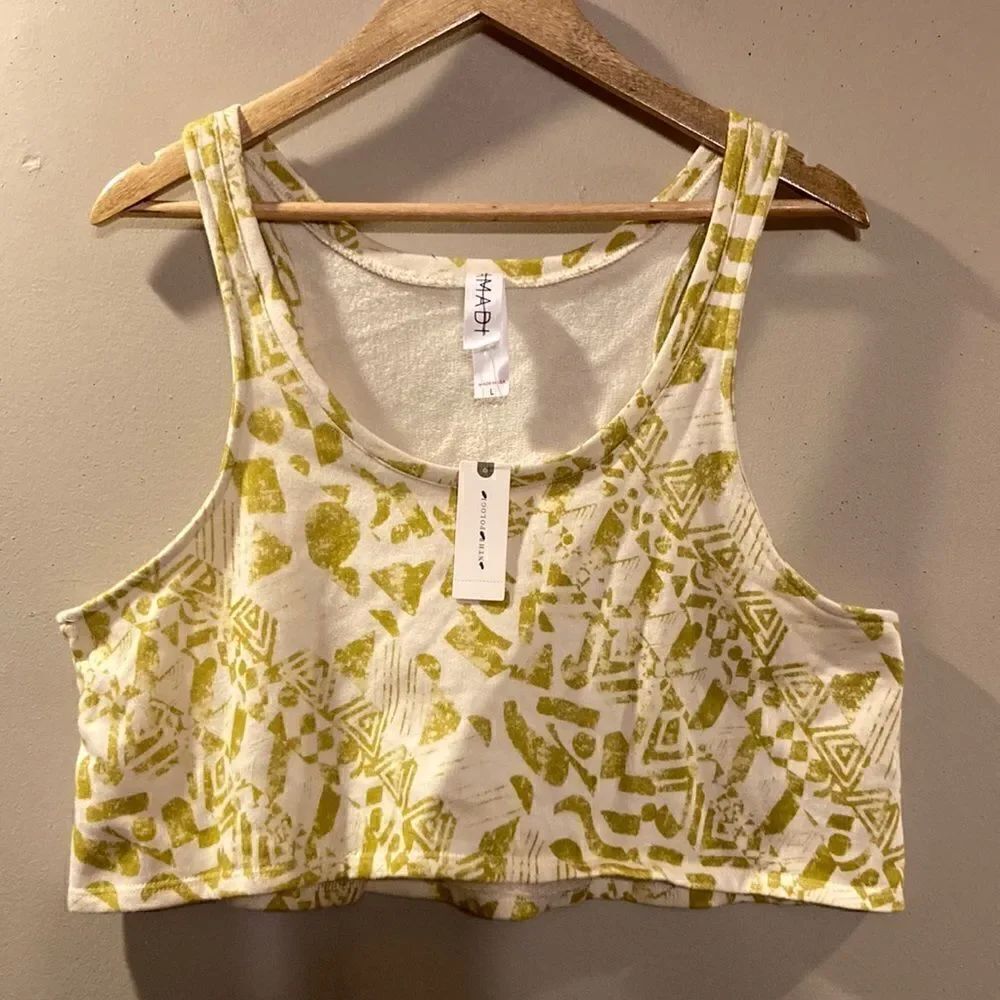 Sweatshirt Crop Tank by Anthropologie